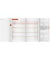 Taschenkalender 70-40 300 005, 1 Monat / 2 Seiten, , 2025