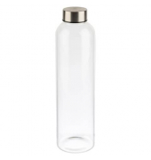 Trinkflasche Glas 0,75 Liter transparent
