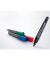 Boardmarker-Set BA, BA151, Etui, rot, blau, gr&uuml;n, schwarz, 2-3mm Rundspitze