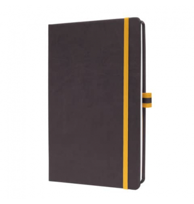 Notizbuch LS107, Linescape, grau, A5, liniert, 80g, 88 Blatt / 176 Seiten