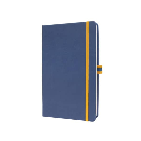 4004360778841 - Notizbuch Linescape 176 Seiten DIN A5 80 g m² kariert Gummiband 2-farbige Stiftschlaufe blau gelb 4004360778841 - Notizbuch Linescape 176 Seiten DIN A5 80 g m² kariert Gummiband 2-farbige Stiftschlaufe blau gelb