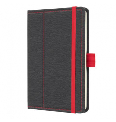 Buchkalender C2556, Conceptum, dunkelgrau, 1 Woche / 2 Seiten, 9,5x15cm (A6), 2026