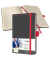 Buchkalender C2556, Conceptum, dunkelgrau, 1 Woche / 2 Seiten, 9,5x15cm (A6), 2025