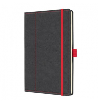 Buchkalender C2555, dunkelgrau, 1 Woche / 2 Seiten, 13,5x20,3cm (A5), 2026