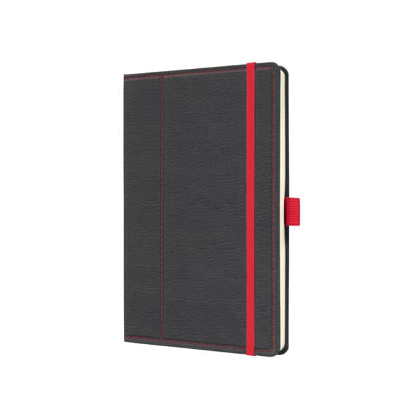 9 Stück Sigel Buchkalender C2555, dunkelgrau, 1 Woche / 2 Seiten, 13,5x20,3cm (A5), 2026 4004360779503 Sigel
