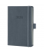 Buchkalender C2567, Conceptum, dunkelgrau, 1 Woche / 2 Seiten, 10,8x15,1cm (A6), 2026