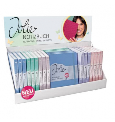 Notizbuch SF528, farbig sortiert, sortiert