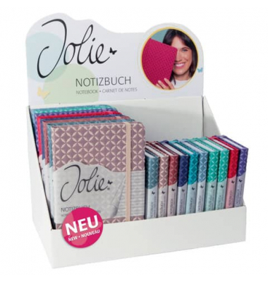Notizbuch SF526, farbig sortiert