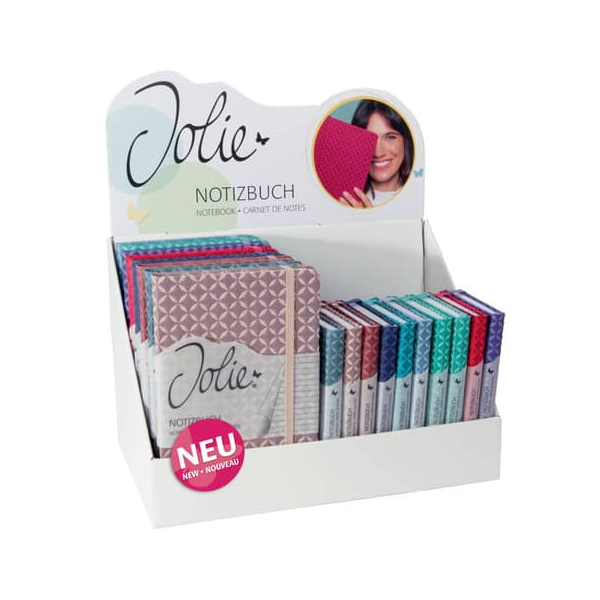 4004360781636 - Notizbuch SF526 Conceptum Jolie Flair farbig sortiert A5+A6 liniert 80g 87 Blatt   174 Seiten 4004360781636 Sigel