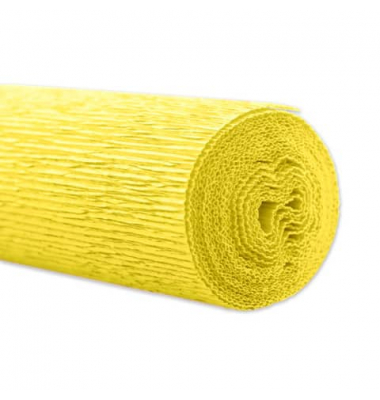 Gärtner Krepp 50x250cm hellgelb