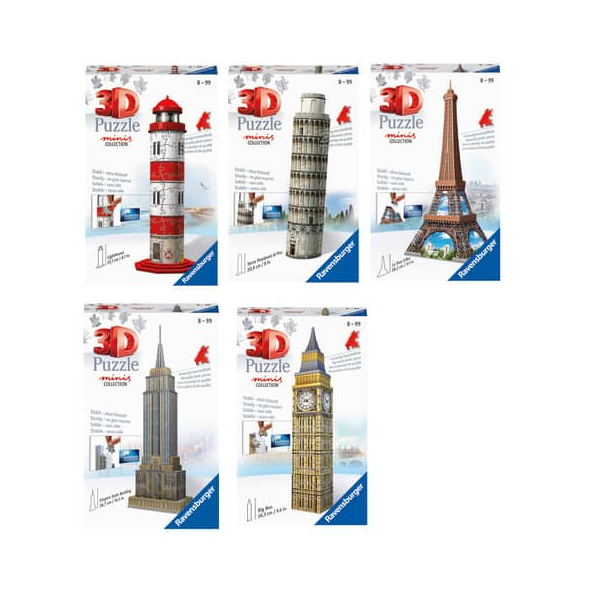 4005556734863 - 3D-Puzzle Mini Buildings sortiert 4005556734863 Ravensburger 4005556734863 - 3D-Puzzle Mini Buildings sortiert 4005556734863 Ravensburger