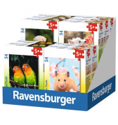 Mini-Puzzle 54Teile Haustiere sortiert