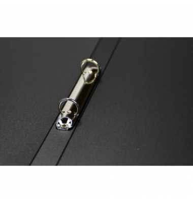 Ringbuch 794763095 17mm Ring-Ø Polypropylen schwarz