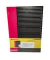 Registerbuch 954-40, schwarz, A4, kariert, 90g, 96 Blatt / 192 Seiten
