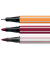Filzstifte-Set Etui &bdquo;ARTY: CREATIVE SET Filzstifte & Fineliner&ldquo;, 87-3432, sechskant, Etui  Metall