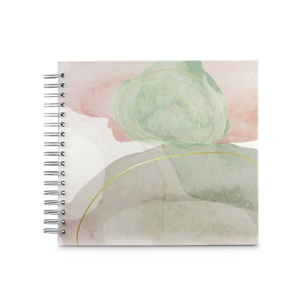 4007249076038 - Fotoalbum Spiralalbum für 100 Fotos im Format 10x15 cm Fotoalbum Bilderbuch Zum Selber Einkleben mit weißen Seiten Selbstgestalten grün