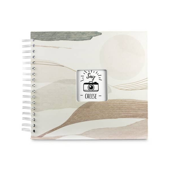 4007249076045 - Fotoalbum Spiralalbum für 100 Fotos im Format 10x15 cm Fotoalbum Bilderbuch Zum Selber Einkleben mit weißen Seiten Selbstgestalten braun