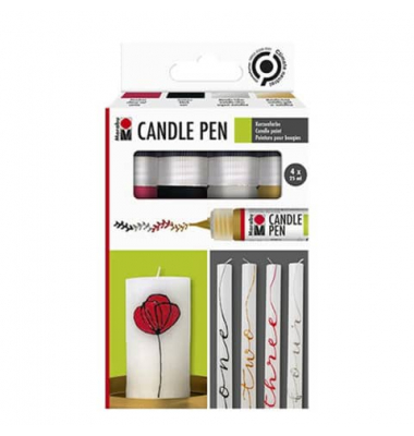 Kreativmarker Candle Pen sortiert