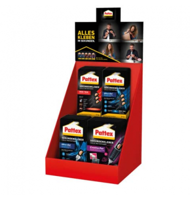 Sekundenkleber 9H CASK sortiert,  Ultra Gel, Ultra Gel Mini, Fl&uuml;ssig Mini, Creative Pen, 24 St&uuml;ck, permanent