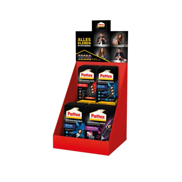 4007817166338 - Sekundenkleber 9H CASK sortiert  Ultra Gel Ultra Gel Mini Flüssig Mini Creative Pen 24 Stück permanent 4007817166338 Patte 24 Stück