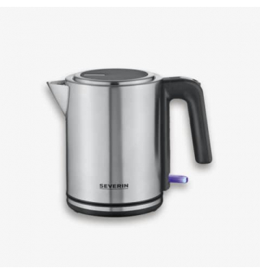 Wasserkocher WK 3489, silber/schwarz, 2400 Watt, 1,0 Liter