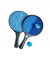Beachball-Set Klettballspiel