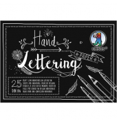 Handlettering Paper Block A6 25BL schw.