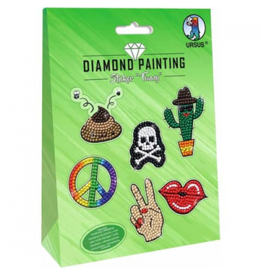 Bastelset Diamond Painting Sticker