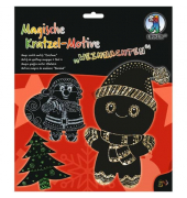 Bastelset Magische Kratzelmotive Weihn.