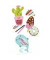 Bastelset Sommerliche Flechtmotive
