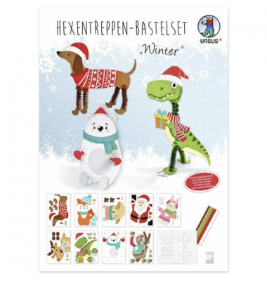 Bastelset Hexentreppe Winter