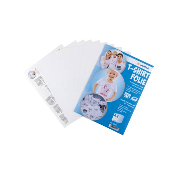 4008705045247 - 4524 Druckerpapier-Inkjet Blattware T-Shirt Folie A4 für helle + weiße Textilien 10 Blatt  4524 4524 4008705045247