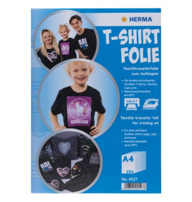 Inkjet Bügelfolie A4 10Blatt