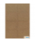 Haushaltsetikette Silphie 25x40mm braun
