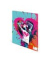 Gummizugmappe Music Girl - Serie 19659, A4 mehrfarbig Karton, f&uuml;r ca. 50 Blatt  (80 g/m&sup2;), mit 3 Einschlagklappen