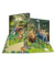 Gummizugmappe Dino World - Serie 19723, A4 mehrfarbig Karton, f&uuml;r ca. 50 Blatt  (80 g/m&sup2;), mit 3 Einschlagklappen