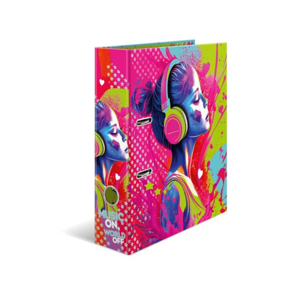 4008705201025 - Ordner A4 70mm Music Girl 4008705201025 Herma