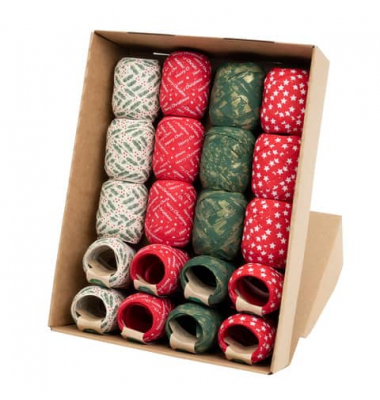 Geschenkband Z585 010 94 2012, Traditionell, farbig sortiert