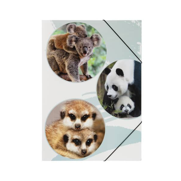 4009212063120 - Gummizugmappe A3 PP cute Bären 4009212063120 Pagna 4009212063120 - Gummizugmappe A3 PP cute Bären 4009212063120 Pagna