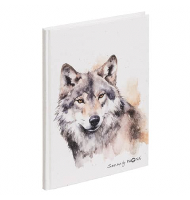 Notizbuch 26105-15, Save me, wei&szlig;, A5, punktkariert, 64 Blatt / 128 Seiten