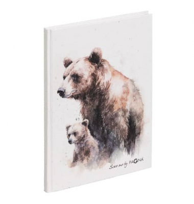 Notizbuch 26106-15, Save me, wei&szlig;, A5, punktkariert, 64 Blatt / 128 Seiten