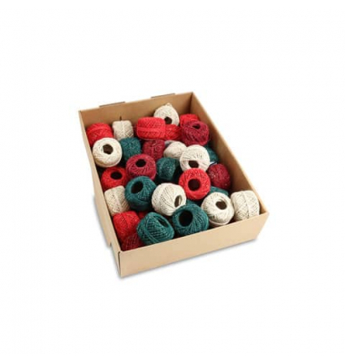 Kordel 1203-099, ohne, 15m, farbig sortiert