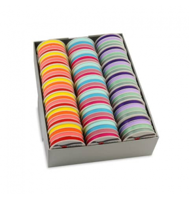 Ringelband 1356-099, Multispule, farbig sortiert