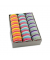 Ringelband 1356-099, Multispule, farbig sortiert