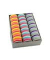 Ringelband 1356-099, Multispule, farbig sortiert