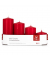 Kerze 218160.001 ohne rot 12x5cm 