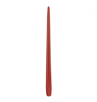 Kerze 203022.056 ohne altrot 40x2,5cm 15 Std. Brenndauer