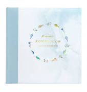 Kommunionsalbum Himmelsfische blau