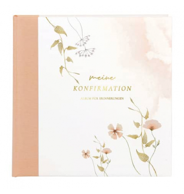 Konfirmationsalbum Blütenzaub rosé
