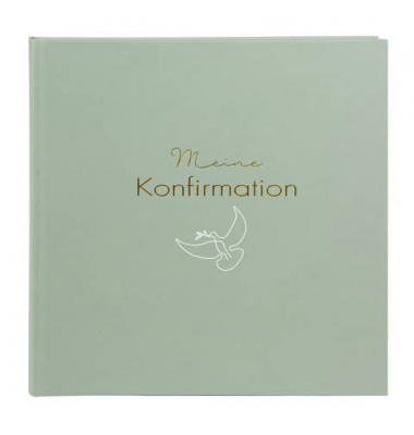 Konfirmationsalbum Friedenstaube eukalyp